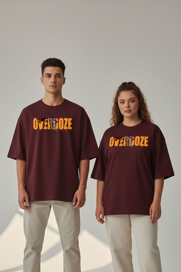 Terry Oversized Tee: Overdoze