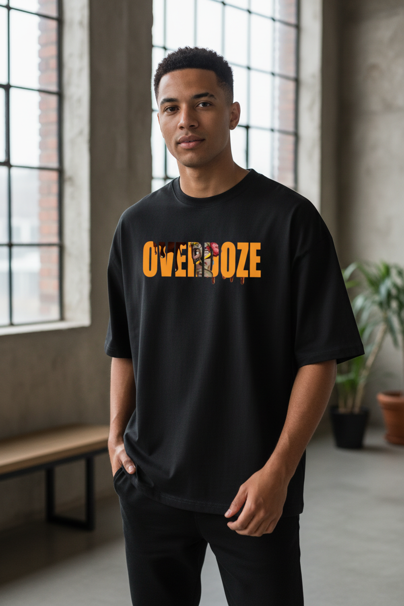 Terry Oversized Tee: Overdoze