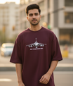Built to Rise Jet Oversized Tee