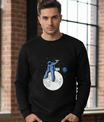 Sweatshirt (Magenta Skating Figure)