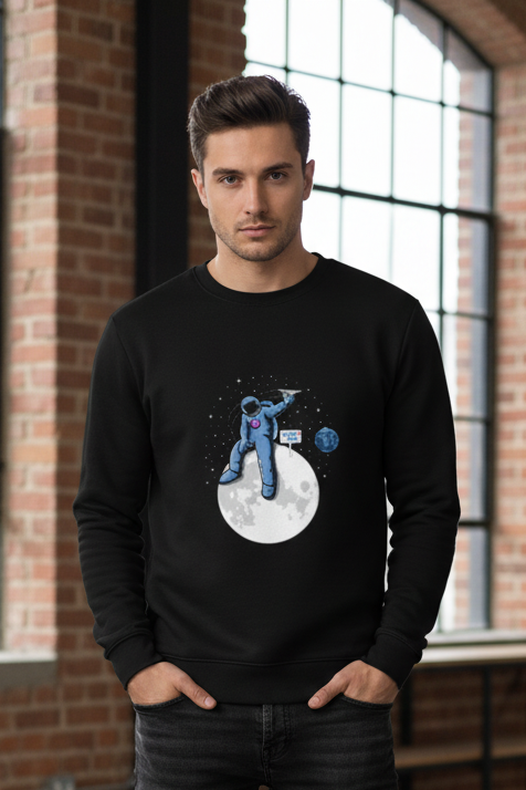 Sweatshirt (Magenta Skating Figure)