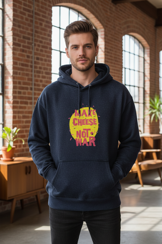 Unisex Oversized “Make Cupcakes Not War” Hoodie: DrapeTales