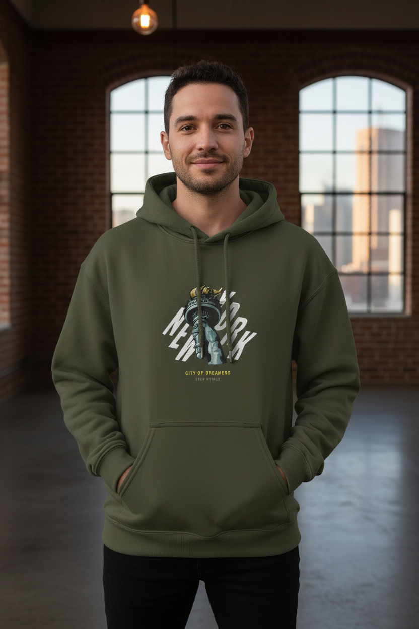Hoodie: New York Liberty (Sky Blue)