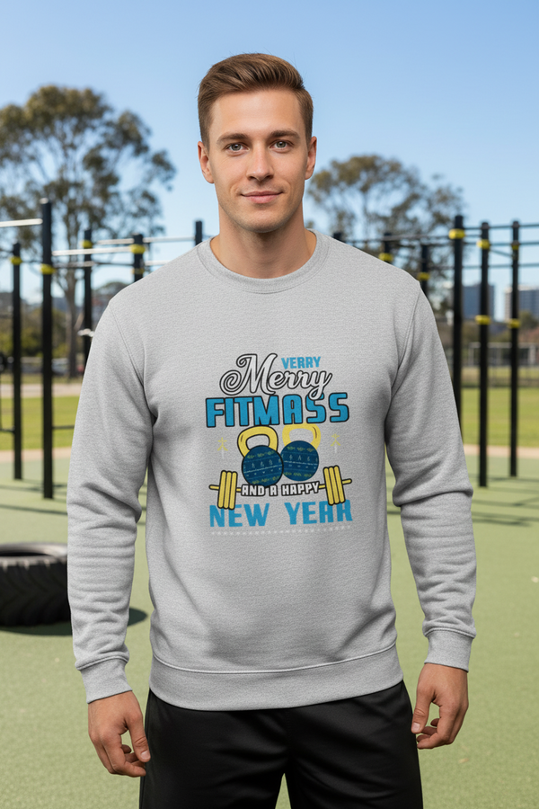 Unisex Sweatshirt: Merry Fitmass