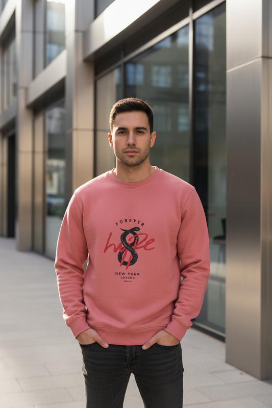 Sweatshirt: Forever Hope (Mustard Yellow)