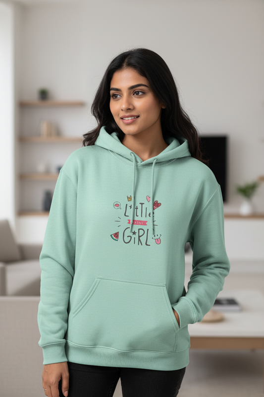 Hoodie: Little Girl (Lilac)