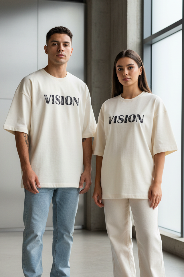 VISION Graphic — Unisex Oversized Tee