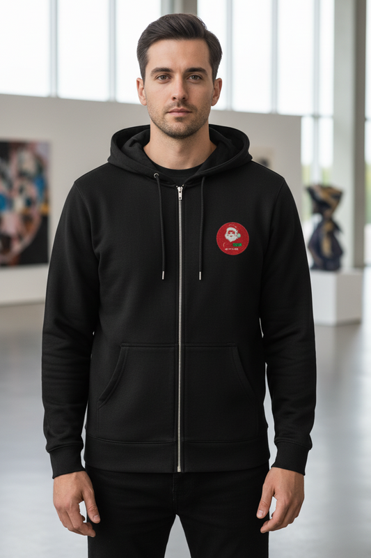 Unisex Zip Hoodie: Santa Scout